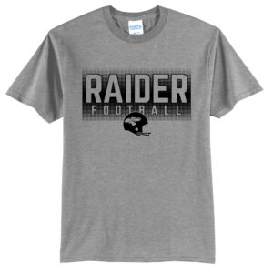 CCC Raiders FB Unisex Short Sleeve Tee-Athletic Heather