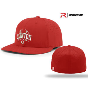 River Queen SB Richardson Pro Lite FlexFit Cap-red