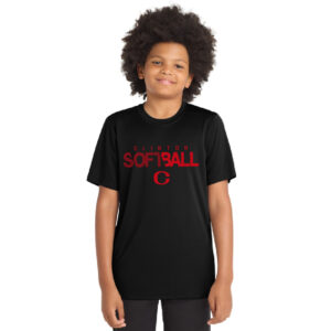 River Queen SB Sport-Tek YOUTH Posi-UV short Sleeve Tee-Black