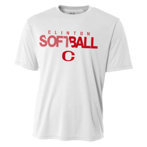 River Queen SB Adult Cooling Performance Tshirt -White