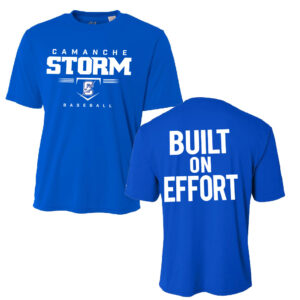 Storm Baseball Adult Cooling Performance Tshirt -Royal