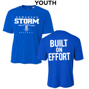 Storm Baseball YOUTH Cooling Performance Tshirt-Royal