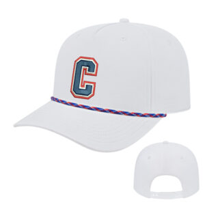 Storm Baseball ICON performance rope golf cap-White/Red/White/Royal