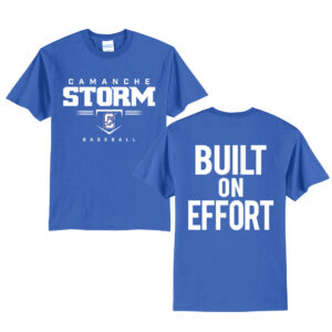 Storm Baseball Unisex Short Sleeve Tee-Royal