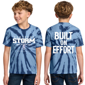 Storm Baseball YOUTH Essential Tie-Dye Tee-Navy