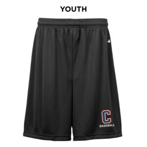 Storm Baseball Badger B-Core YOUTH 6 Inch Short-Black