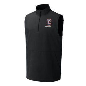 Storm Baseball Sport-Tek Repeat 1/2-Zip Vest Men-Black