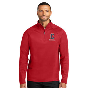 Storm Baseball Port Authority C-FREE Cypress 1/4-Zip pullover Men-Rich Red