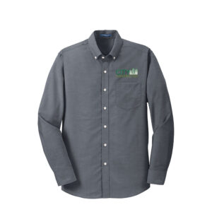 City Construction Port Authority SuperPro Oxford Shirt Men-Black