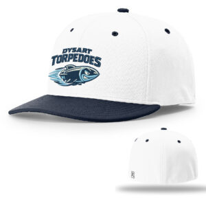 Dysart Swim Richardson Matrix R-Flex  FlexFit Cap Alternate-White/Navy