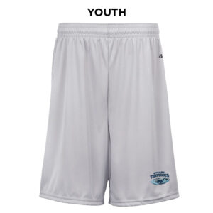 Dysart Swim Badger B-Core YOUTH 6 Inch Short-Silver