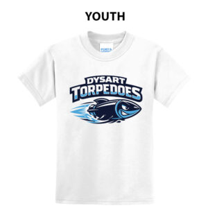 Dysart Swim Youth Short Sleeve Tee-White