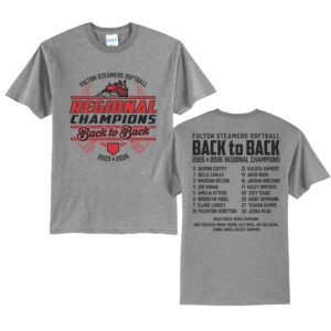 Fulton SB Regional Champs Unisex Short Sleeve Tee-Athletic heather