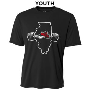 Fulton Strength Conditioning YOUTH Cooling Performance Tshirt-Black