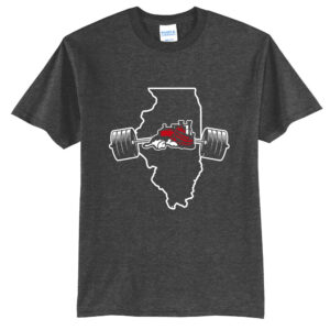 Fulton Strength Conditioning Unisex Short Sleeve Tee-Dark Heather Grey