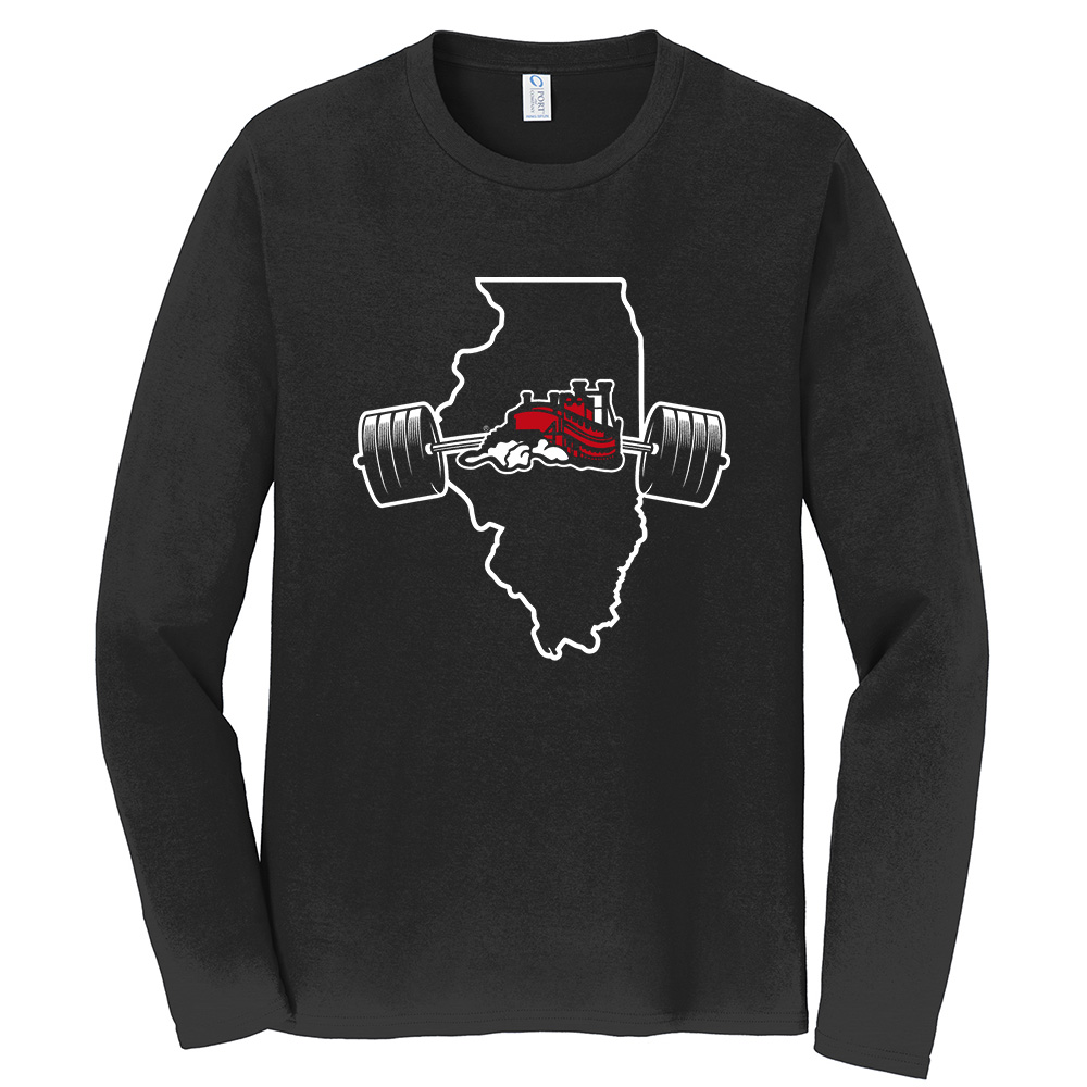 Fulton Strength Conditioning Unisex Cotton Long Sleeve Fan Favorite Tee-Black