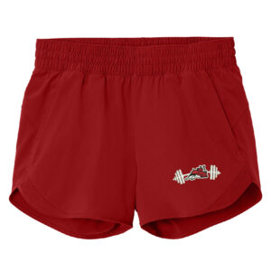 Fulton Strength Conditioning Sport-Tek Women’s Repeat Swift Short-Red