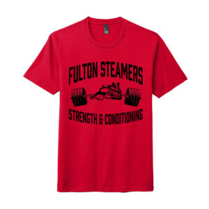 Fulton Strength Conditioning Unisex Premium Short Sleeve Tee-Red