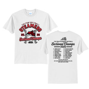 Fulton SB Sectional Champs Unisex Short Sleeve Tee-White