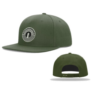 Hope City Richardson Pinch Front Structured Snapback Cap-Army Olive