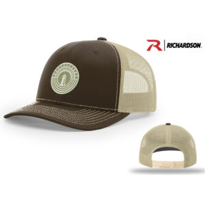 Hope City Richardson Pro Crown Mesh Back Adjustable back cap Split-Brown/Khaki