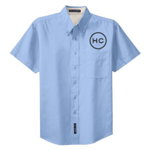 Hope City Port Authority Short Sleeve Easy Care Shirt-Light Blue