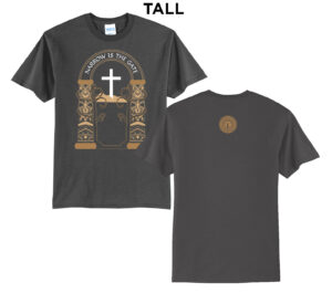 Hope City Tall Short Sleeve Tee-Charcoal