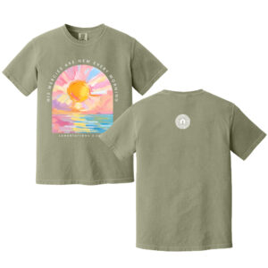 Hope City Unisex Comfort Colors Pigment Dyed Short Sleeve Shirt-Sandstone