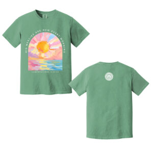 Hope City Unisex Comfort Colors Pigment Dyed Short Sleeve Shirt-Light Green
