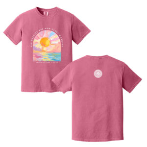 Hope City Unisex Comfort Colors Pigment Dyed Short Sleeve Shirt-Crunchberry