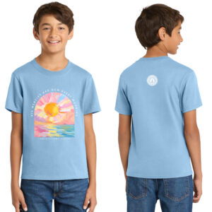 Hope City Youth Cotton Short Sleeve Tee- Light Blue