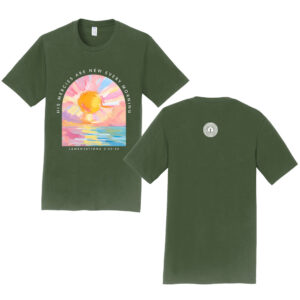 Hope City Unisex Short Sleeve Fan Favorite Cotton Tee-Olive