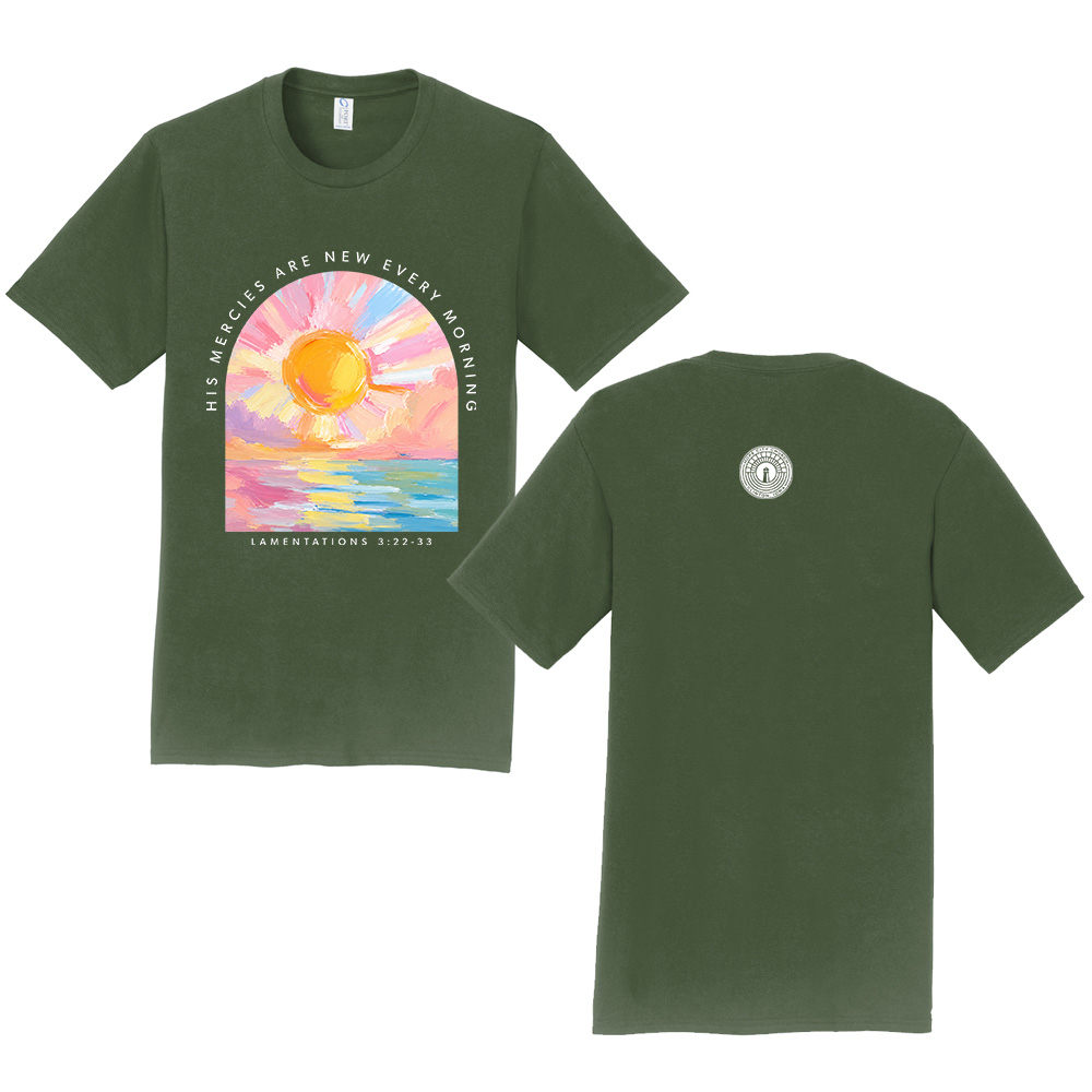 Hope City Unisex Short Sleeve Fan Favorite Cotton Tee-Olive