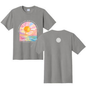 Hope City Unisex Short Sleeve Fan Favorite Cotton Tee-Medium Grey