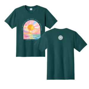 Hope City Unisex Short Sleeve Fan Favorite Cotton Tee-Marine Green