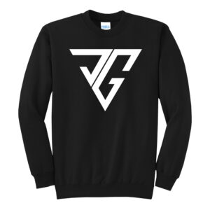 JG Unisex Fleece Crewneck Sweatshirt-Black