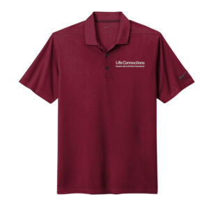 Life Connections Nike Dri-FIT Micro Pique 2.0 Polo Men-Team Red