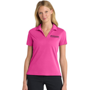 Life Connections Nike Ladies Dri-FIT Micro Pique 2.0 Polo-vivid Pink