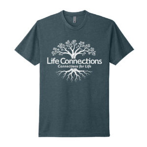 Life Connections  Next Level Unisex Ultra Premium CVC (60/40) Tee-Indigo