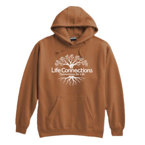 Life Connections Pennant Super 10 heavyweight hooded sweatshirt Unisex-Timber