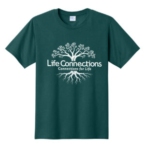 Life Connections Unisex Fan Favorite Short Sleeve Tee-Marine Green