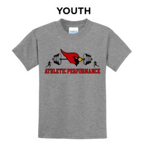 Maq Athletic Performance Youth Short Sleeve Tee-Athletic Heather