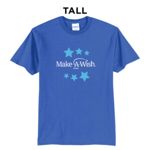 Make A Wish Iowa Tall Short Sleeve Tee-Royal