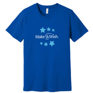 Make A Wish Iowa Unisex Premium Short Sleeve Tee-Royal