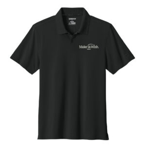 Make A Wish Iowa OGIO Men Regain Polo-Blacktop