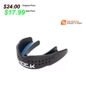 Moline Football PG Shock Doctor Trash Talker Mouth Guard – BLACK