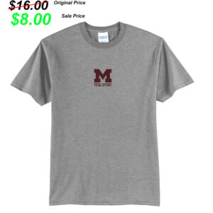 Moline Football PG Unisex Short Sleeve Tee-Athletic Heather