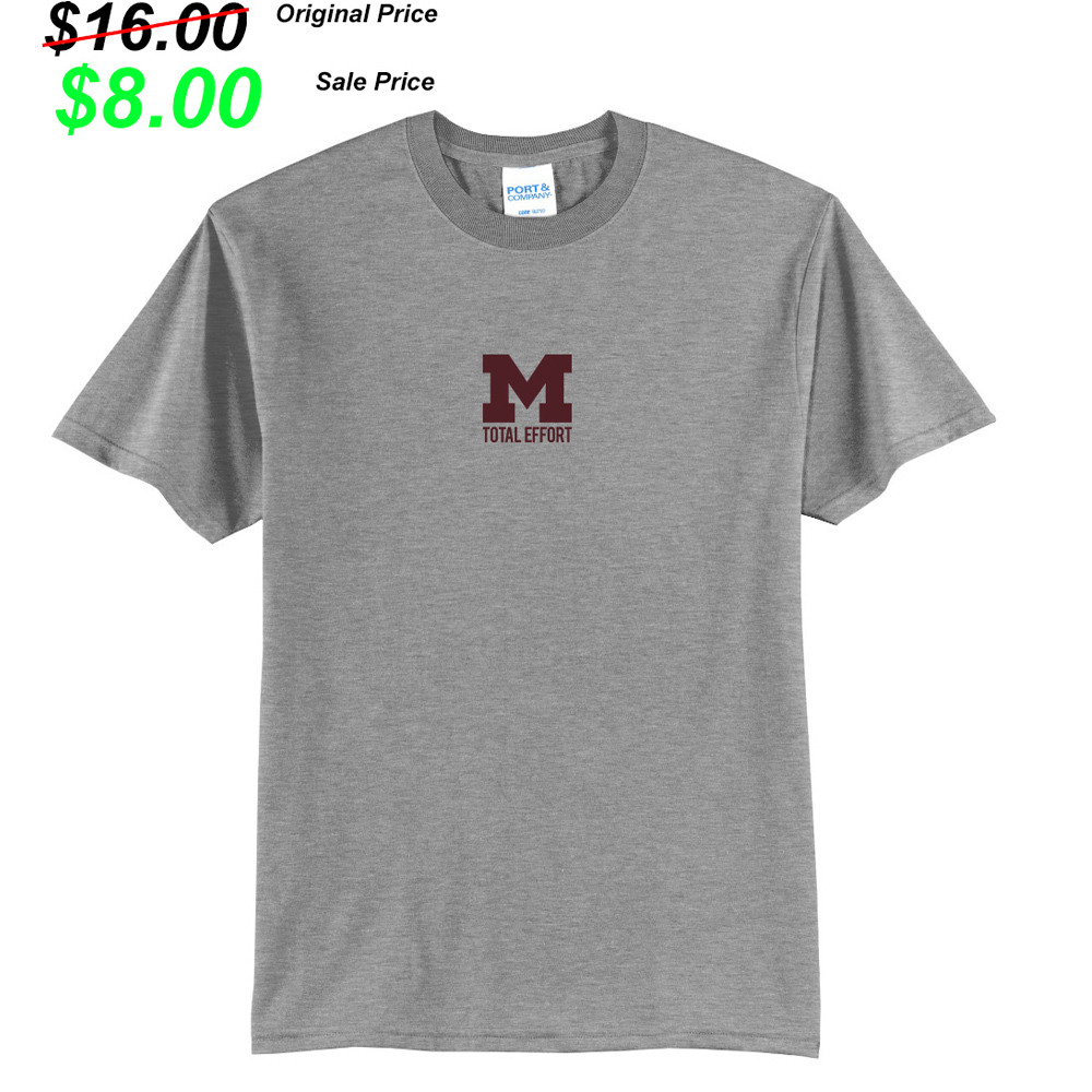 Moline Football PG Unisex Short Sleeve Tee-Athletic Heather