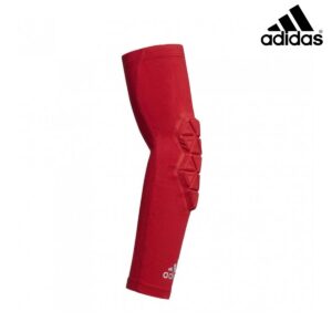 27. Marion High School Football Adidas Alphaskin Force Padded Elbow Sleeve – Red