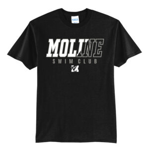 Moline Swim Unisex Short Sleeve Tee-Black